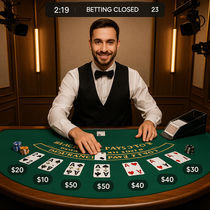 MrPunter - Live Blackjack - Evolution Gaming Live Casino